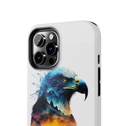 Intense Gaze Bald Eagle Tough Phone Case