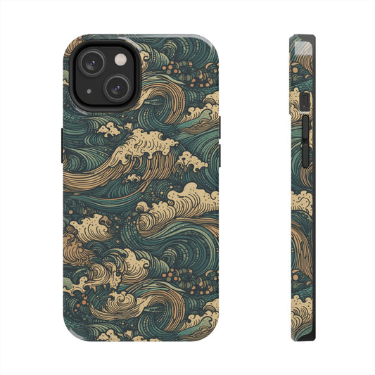 Creamy Swells - Wave of Colors - Tough Phone Case