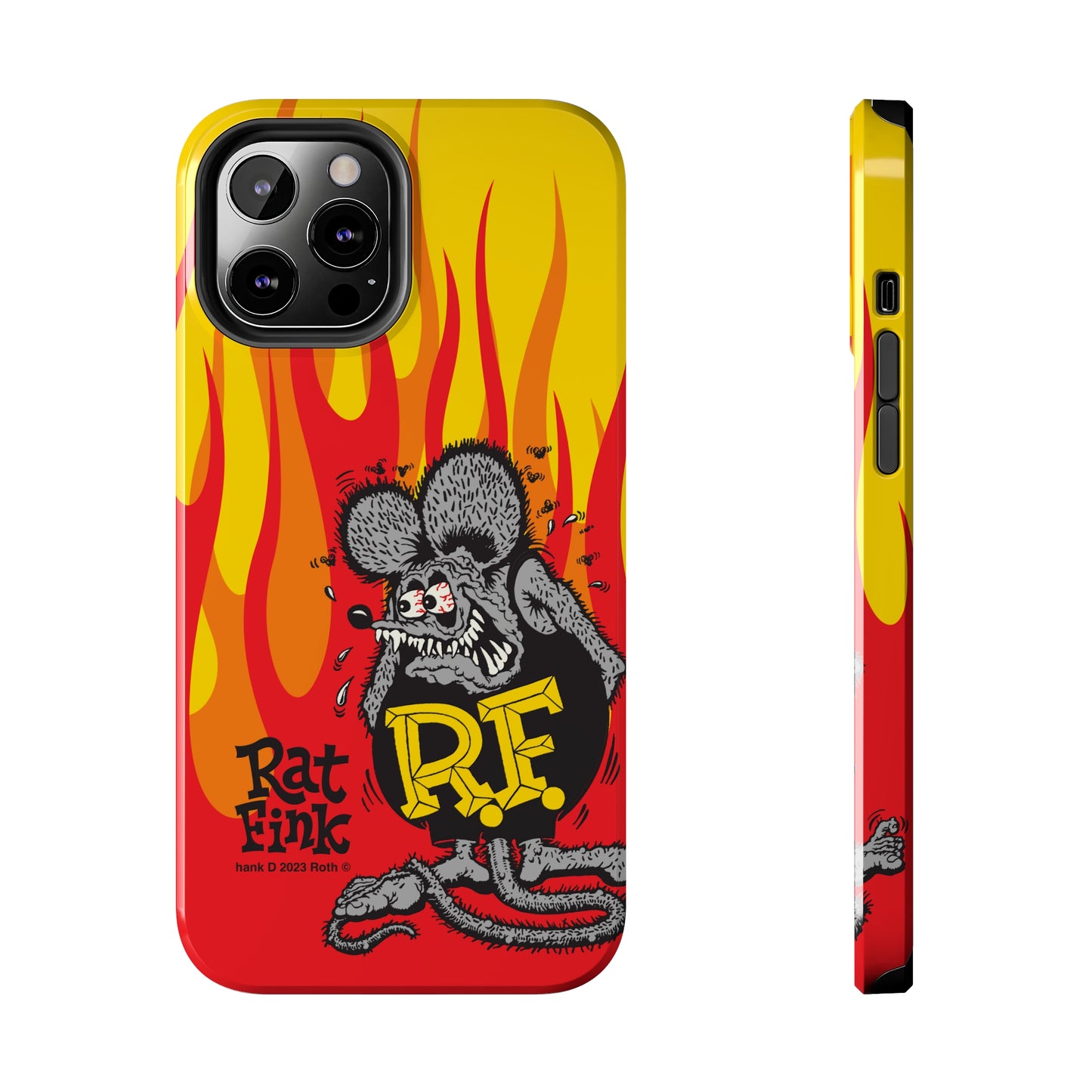 Fink Flames - Red/Yellow - Tough Phone Case