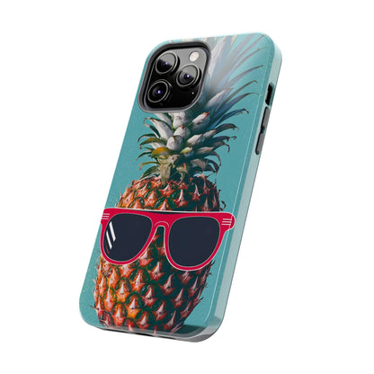 Beach-Ready Pineapple Sunglasses Tough Phone Case