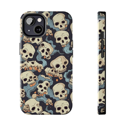 Skull Flow - Deathly Protection - Tough Phone Case