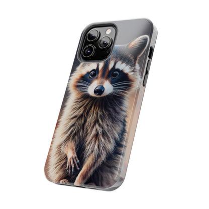 Abstract Raccoon Charm Tough Phone Case