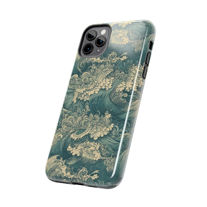 Tranquil Tides - Wave of Colors - Tough Phone Case