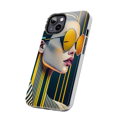 Shinkawa-Inspired Sunglasses Woman Tough Phone Case