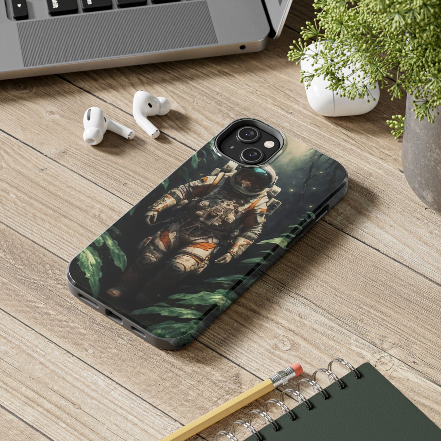 Cosmic Explorer Jungle Trek Tough Phone Case