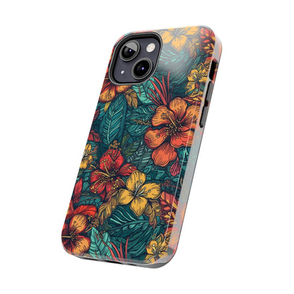 Radiant Frangipani - Hawaiian Tough Phone Case