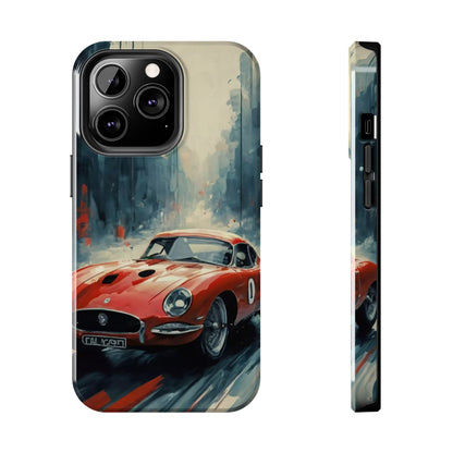 City Drive Red Sports Car Tough Phone Case