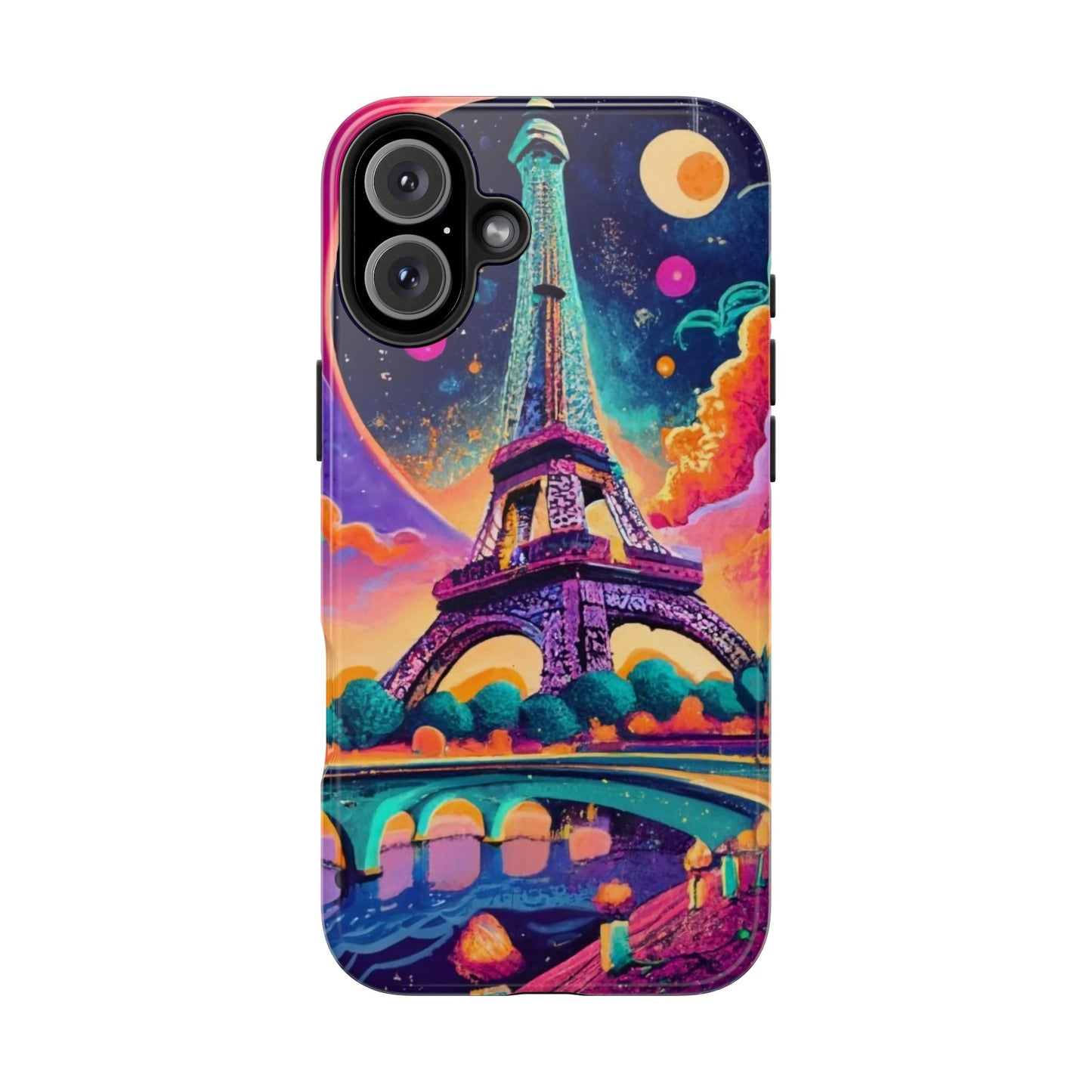 Vibrant Parisian Skyline ArmorGuard Case