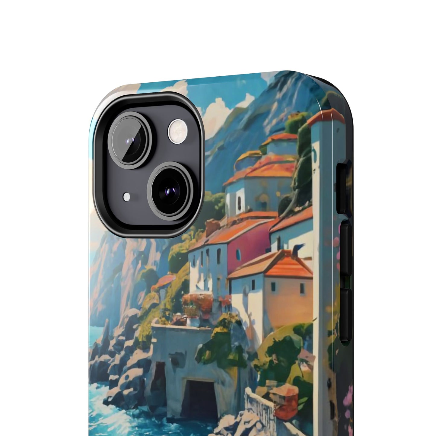 Coastal Dreamscape Boat Tough Phone Case