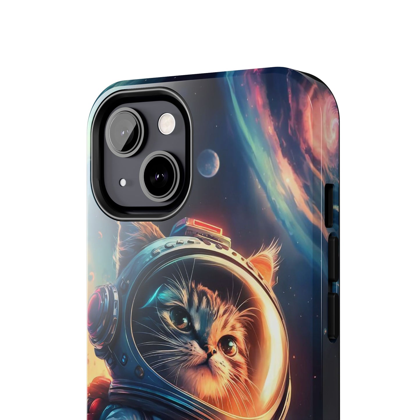 Cosmic Kitty Space Explorer Tough Phone Case