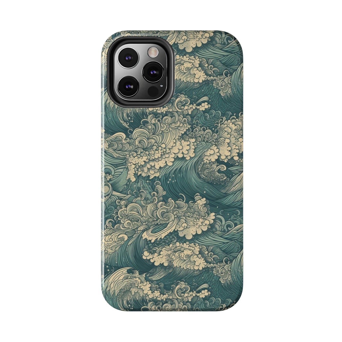 Tranquil Tides - Wave of Colors - Tough Phone Case