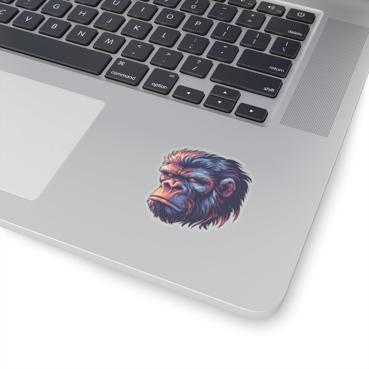 Skeptical Tan Yeti Vinyl Sticker