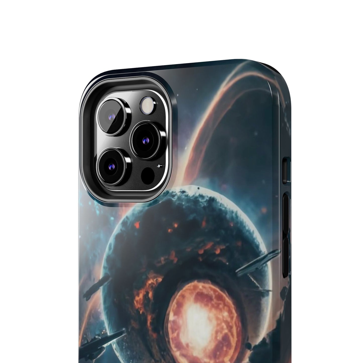 Cosmic Implosion Planet Tough Phone Case