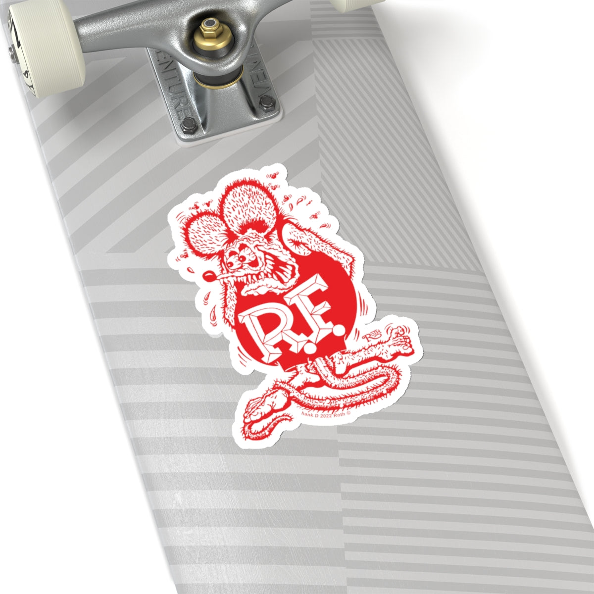 Classic Red Rat Fink Sticker