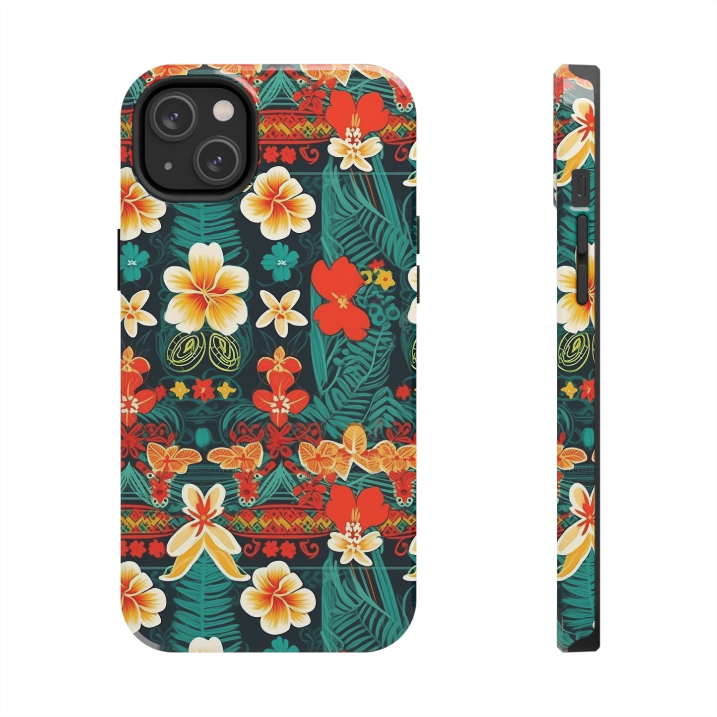 Hibiscus Haze - Hawaiian Tough Phone Case