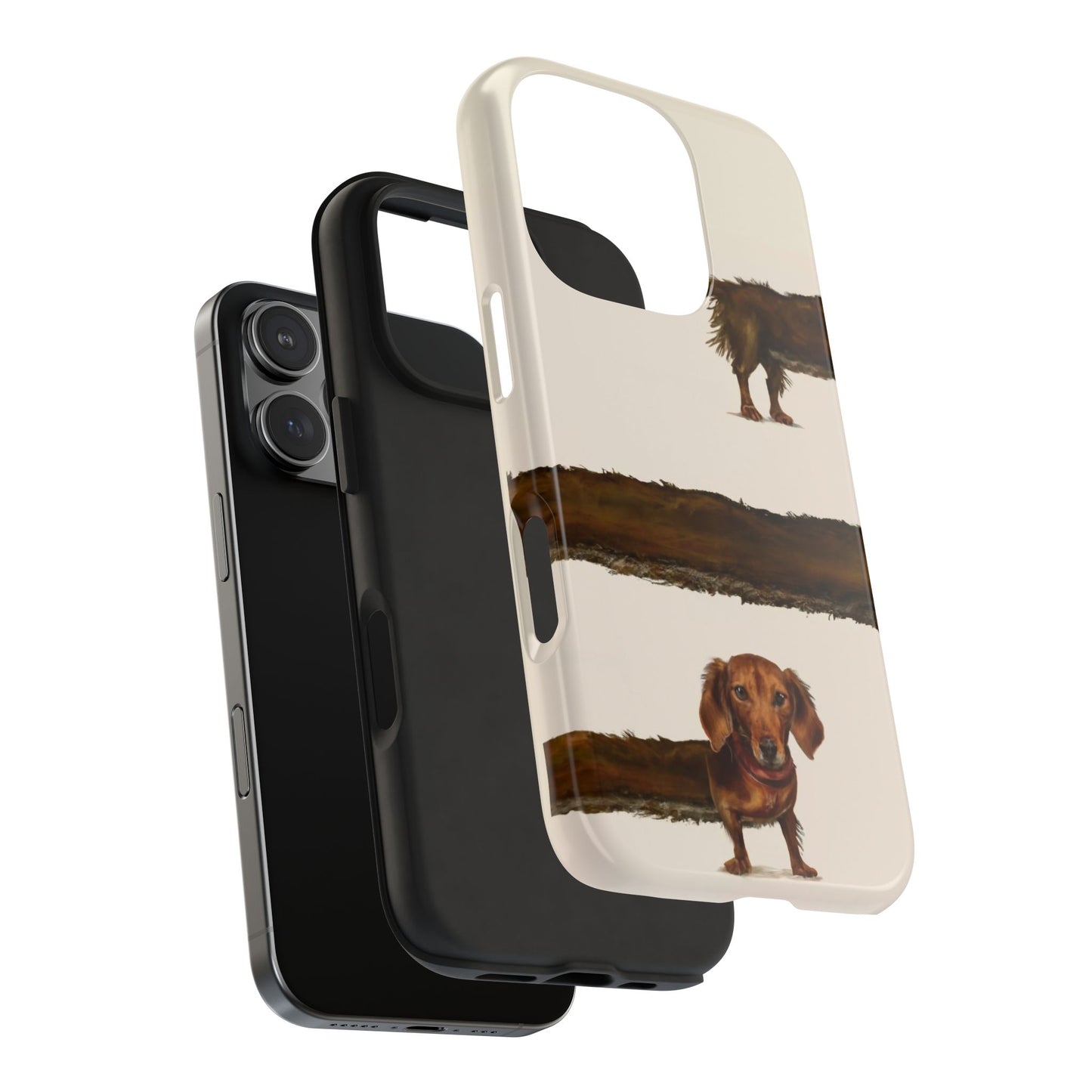 Wraparound Dachshund Long Dog Tough Phone Case