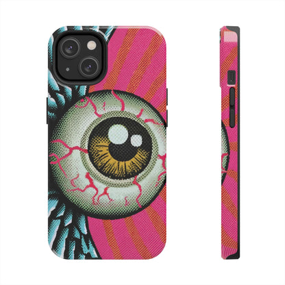 Winged Eye Pop Art Tough iPhone Case