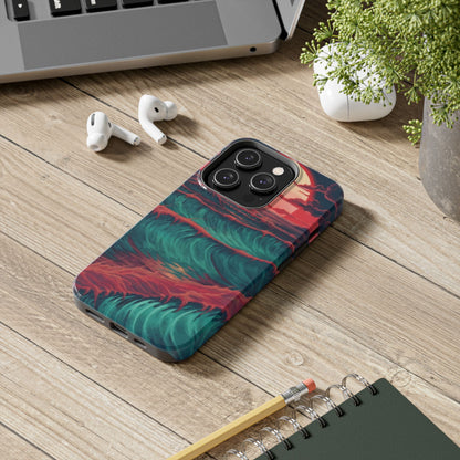 Sunset Waves ToughShield Case