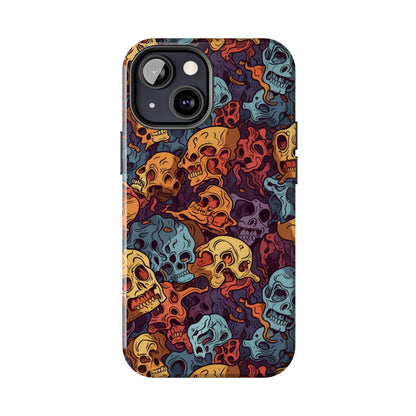 Skeletal Flow - Deathly Protection - Tough Phone Case