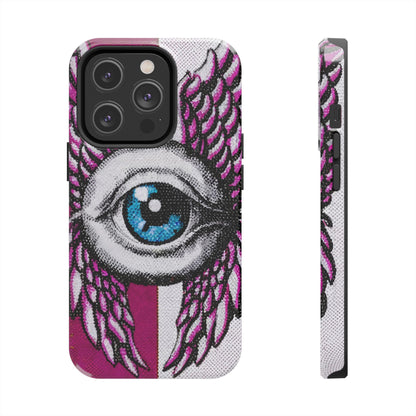 Dual-Tone Winged Eye iPhone Case