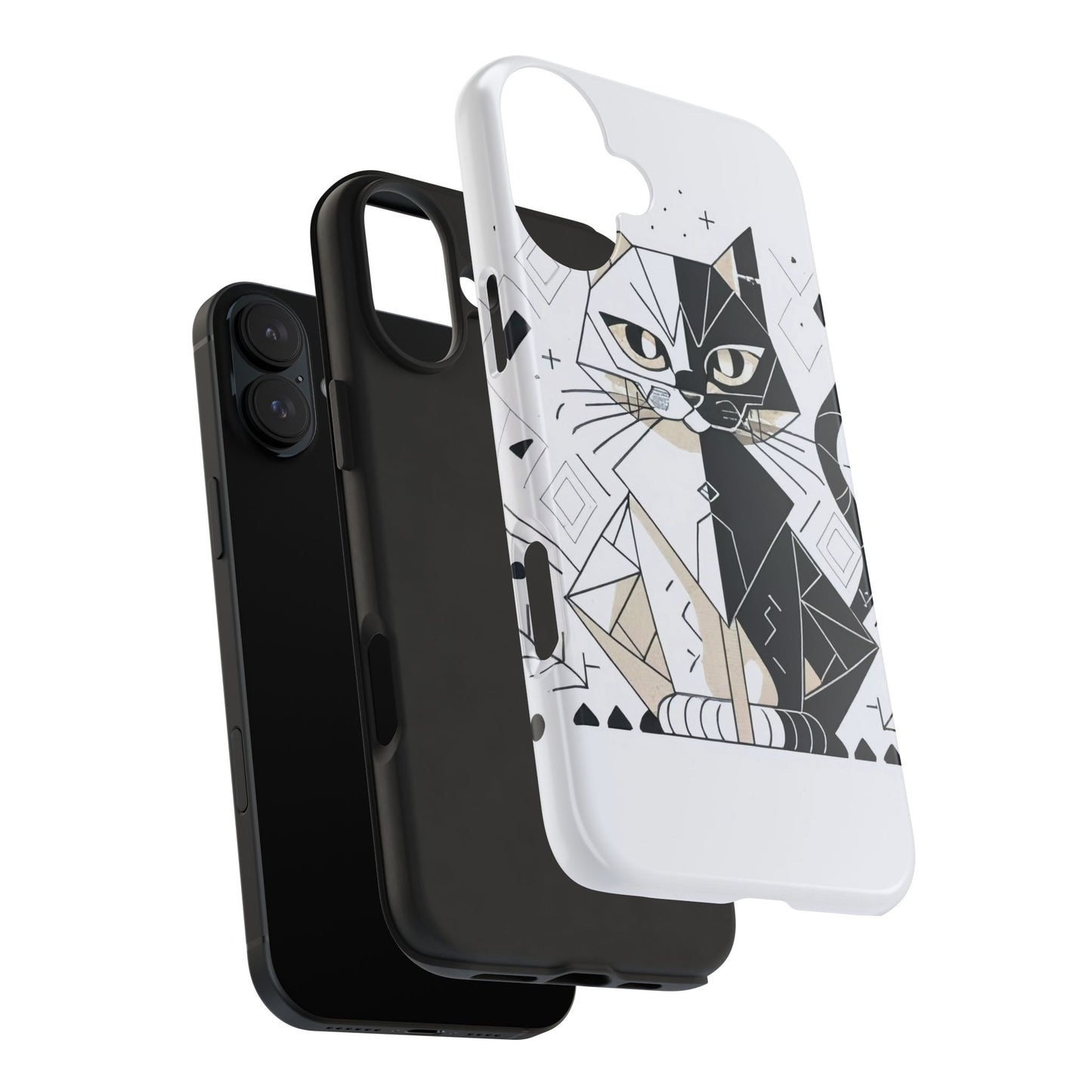 Minimalist Feline Defender Case