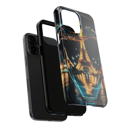 Eiffel Tower Through the Looking Glass Tough Phone Case