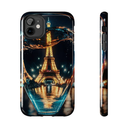 Eiffel Tower Through the Looking Glass Tough Phone Case