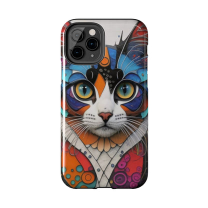 Whimsical Cat Dreamscape Guardian Phone Case