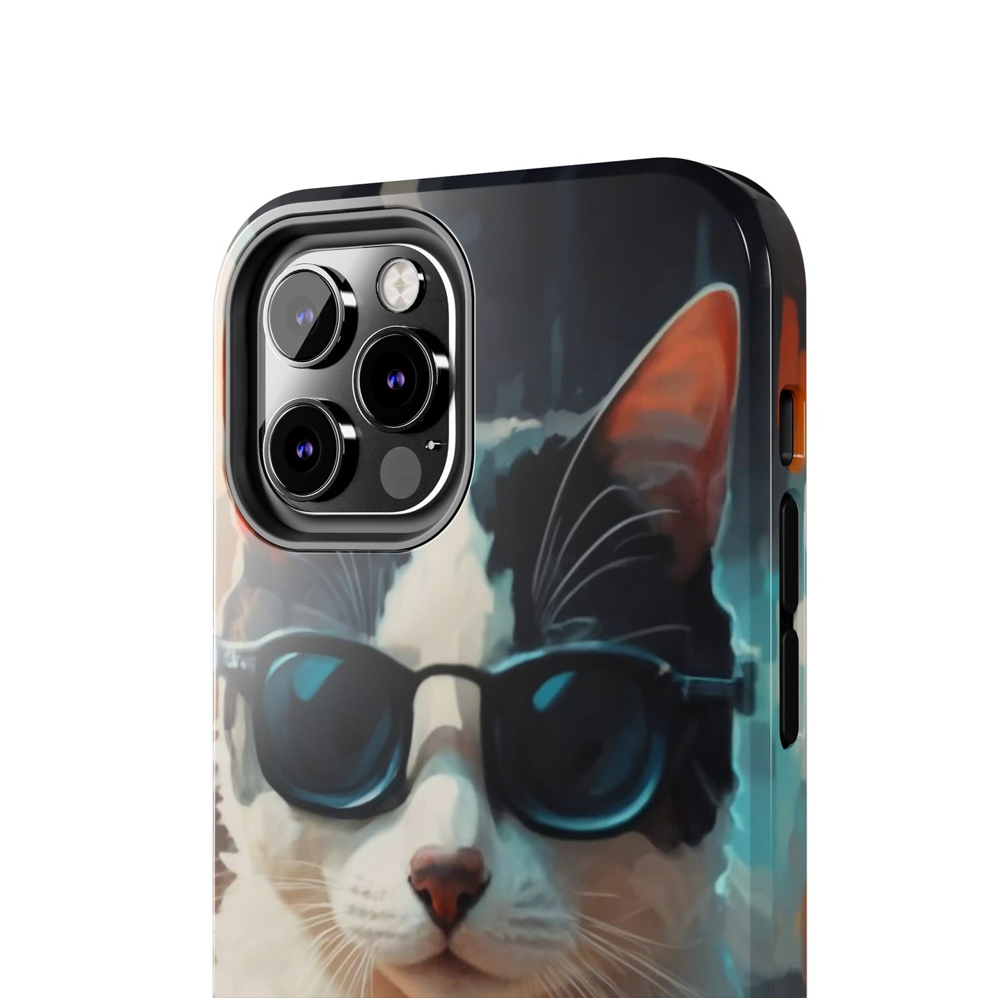 CoolCat Dinner Date Tough Phone Case