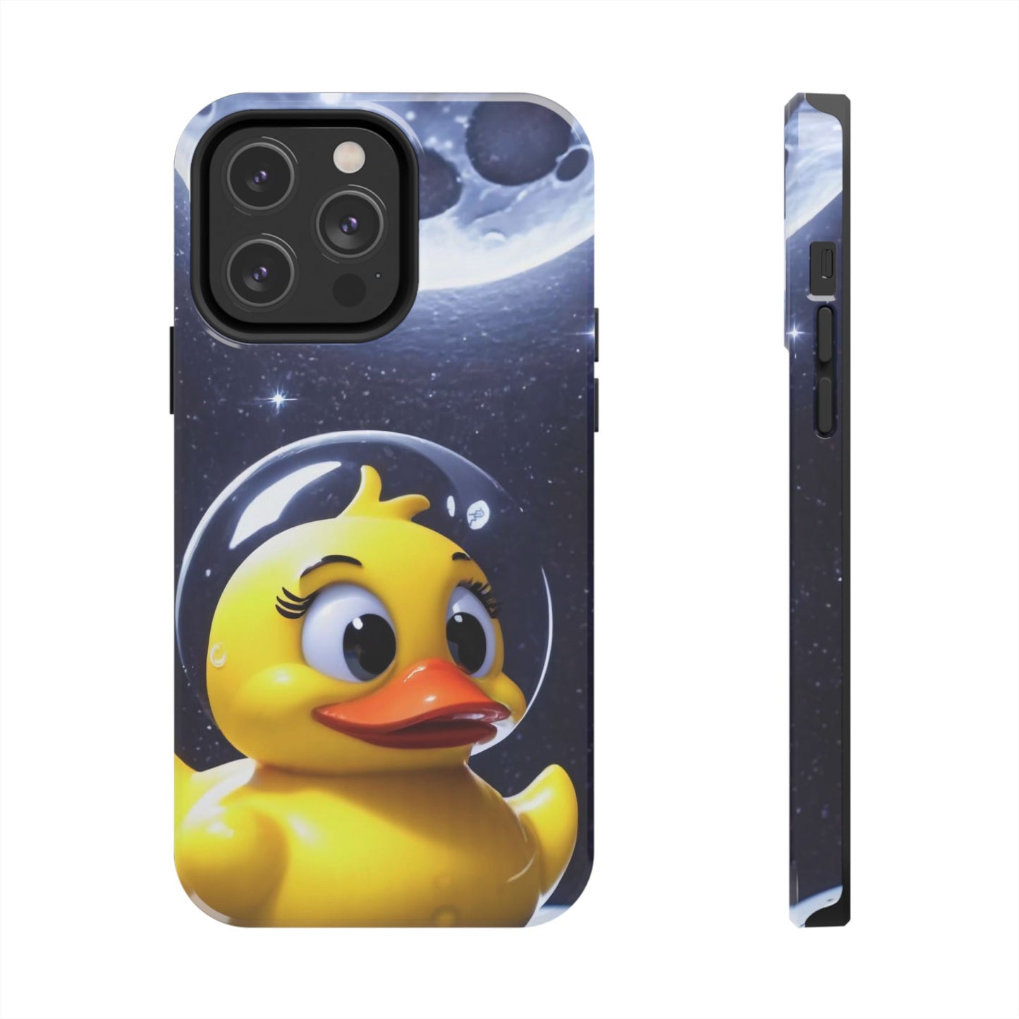 Lunar Space Duck Adventure Tough Phone Case