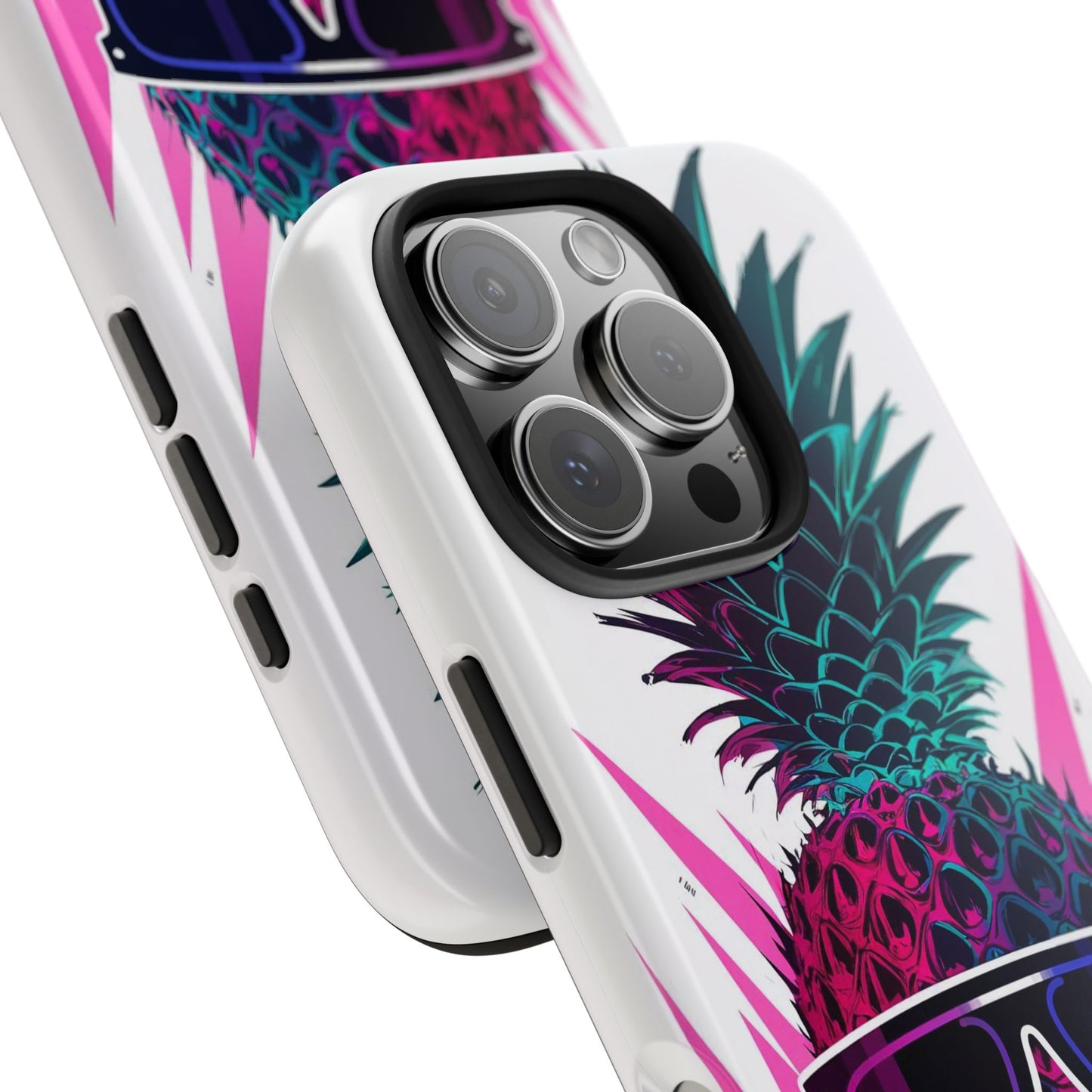 Sunglass Clad Pineapple Funk Tough Phone Case