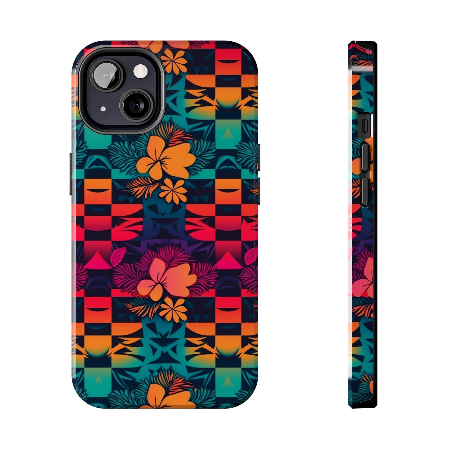 Electric Plumeria - Hawaiian Tough Phone Case