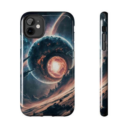 Cosmic Implosion Planet Tough Phone Case