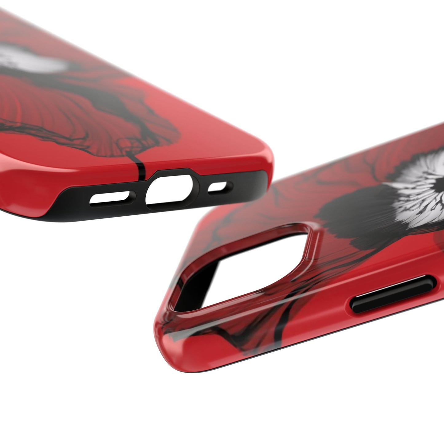 Crimson Bloom Defender Case