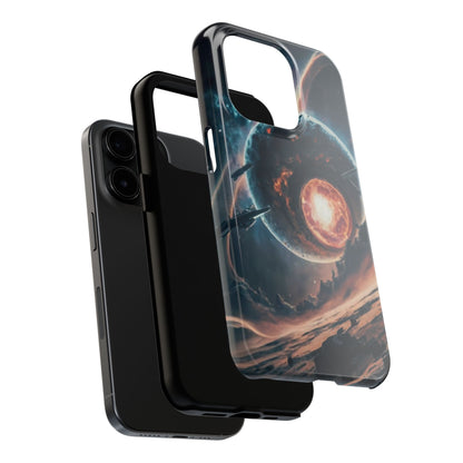 Cosmic Implosion Planet Tough Phone Case