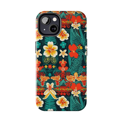 Hibiscus Haze - Hawaiian Tough Phone Case