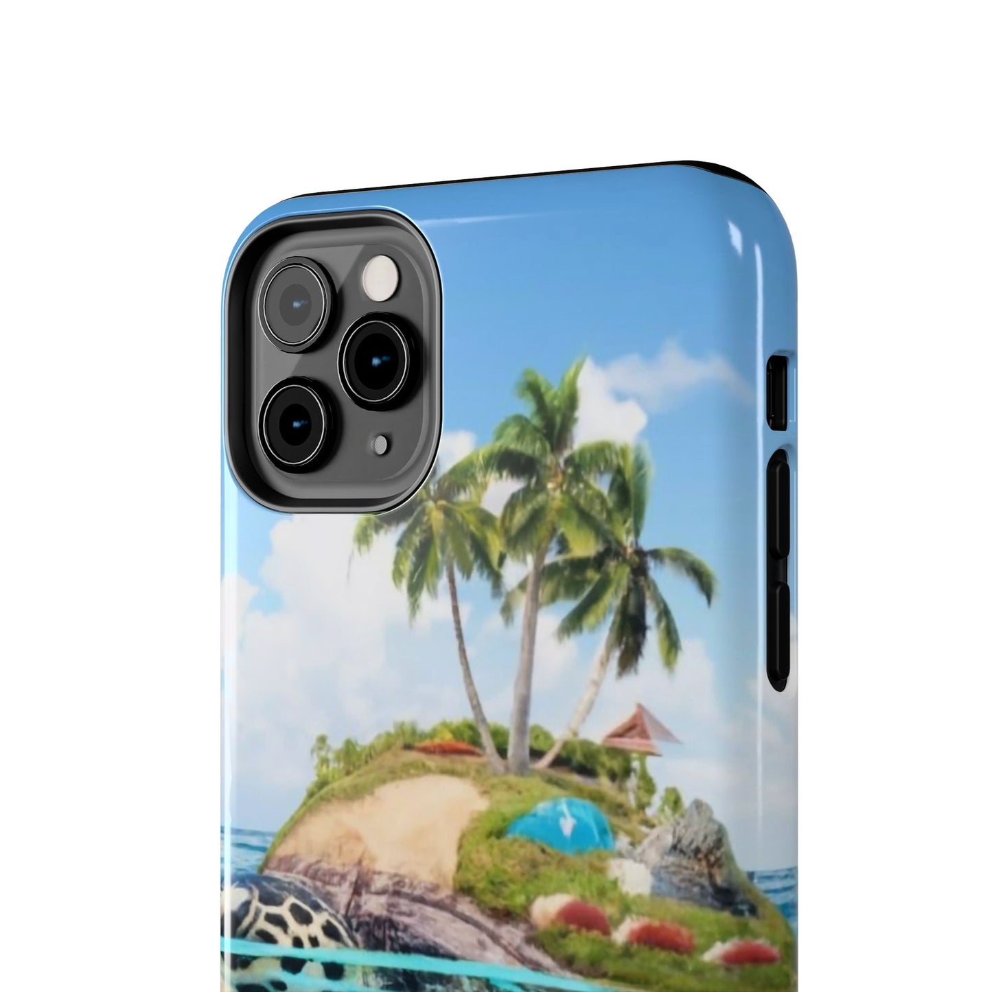 Island Turtle Ocean Adventure Tough Phone Case