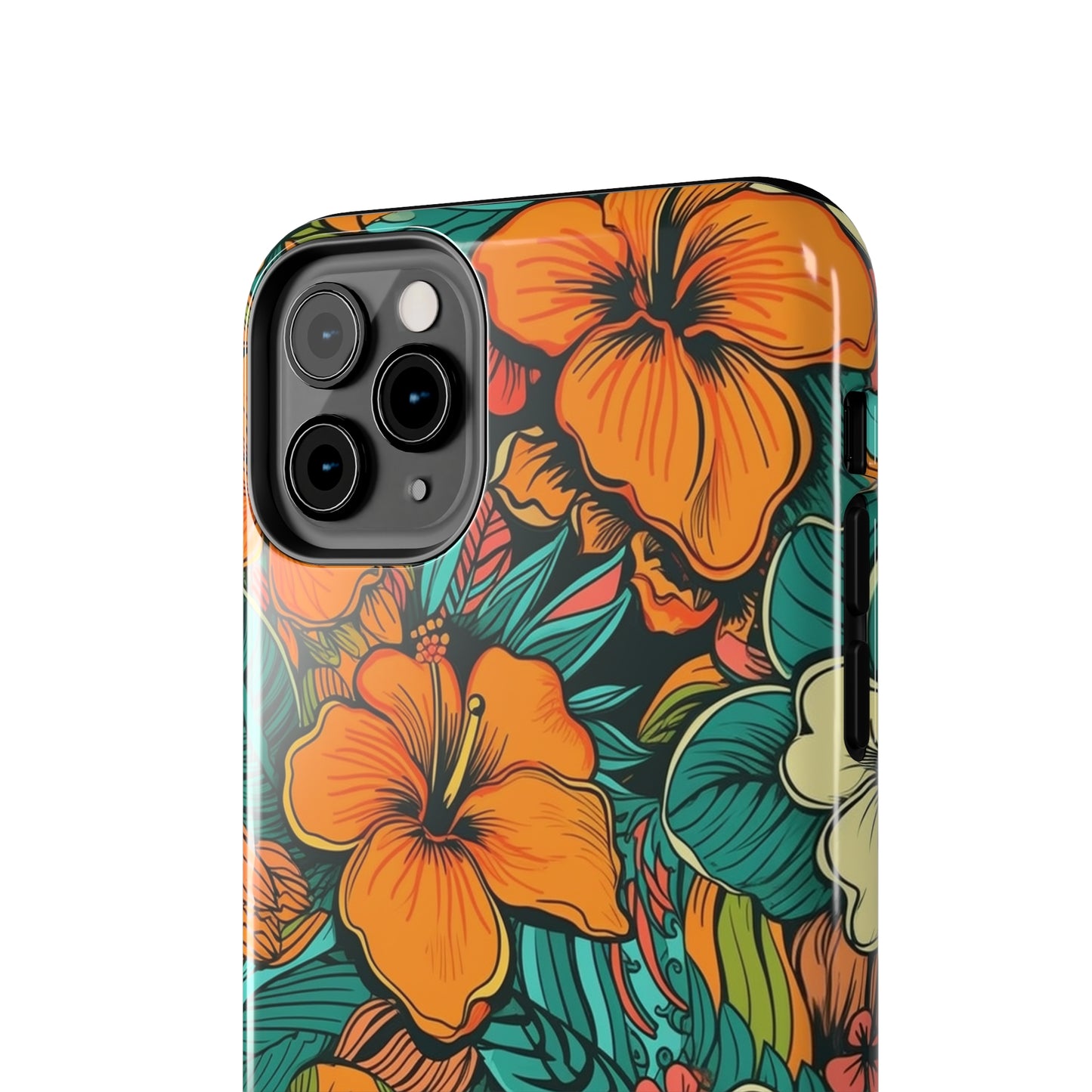 Sunset Tiare - Hawaiian Tough Phone Case