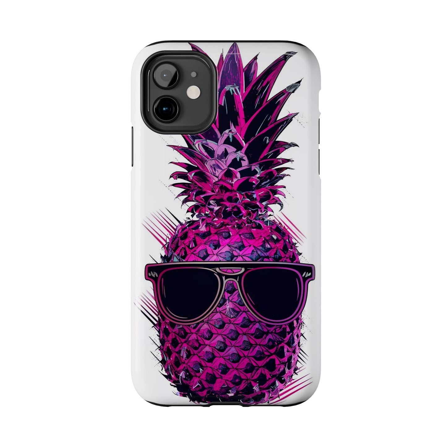 Pineapple Paradise Sunglasses Tough Phone Case