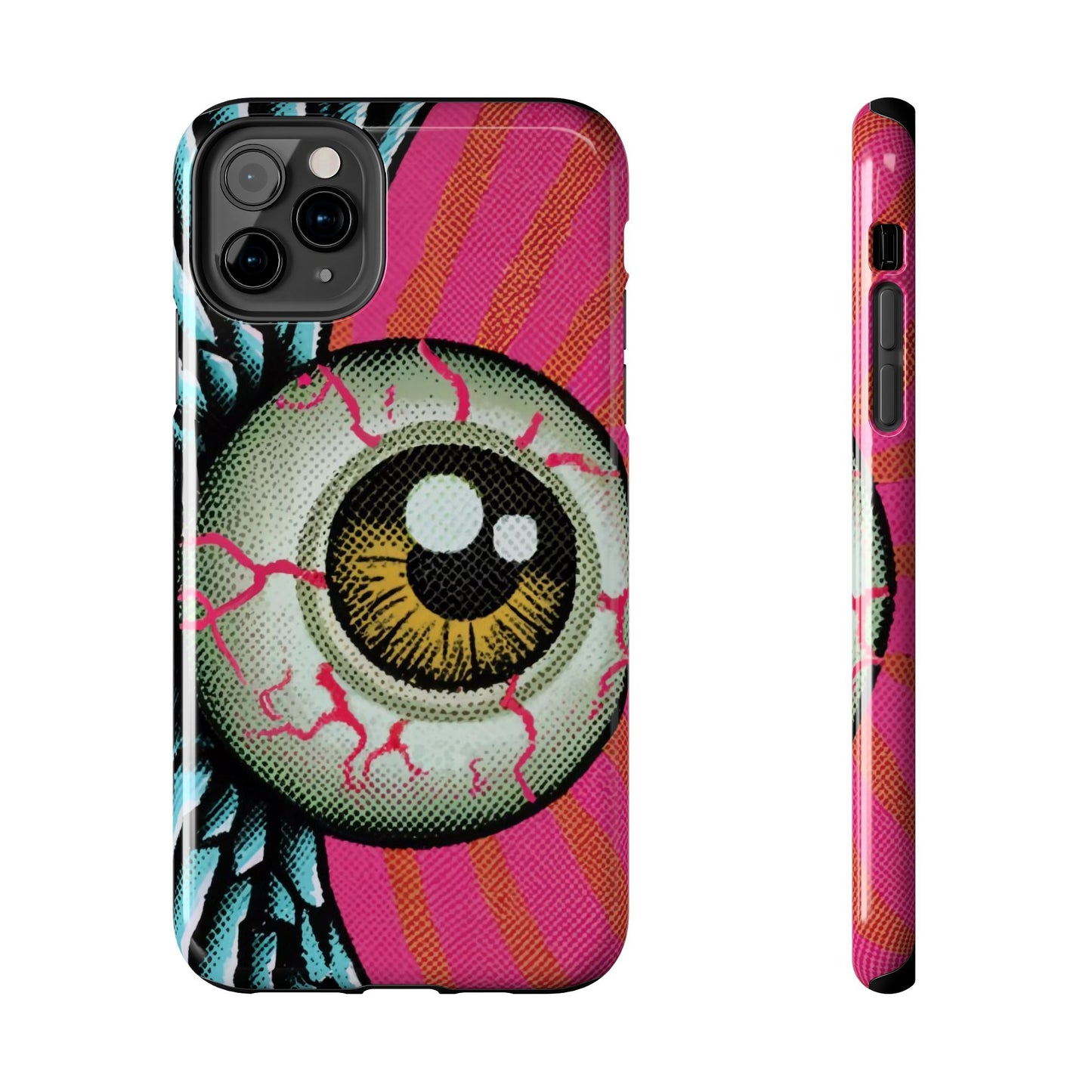 Winged Eye Pop Art Tough iPhone Case