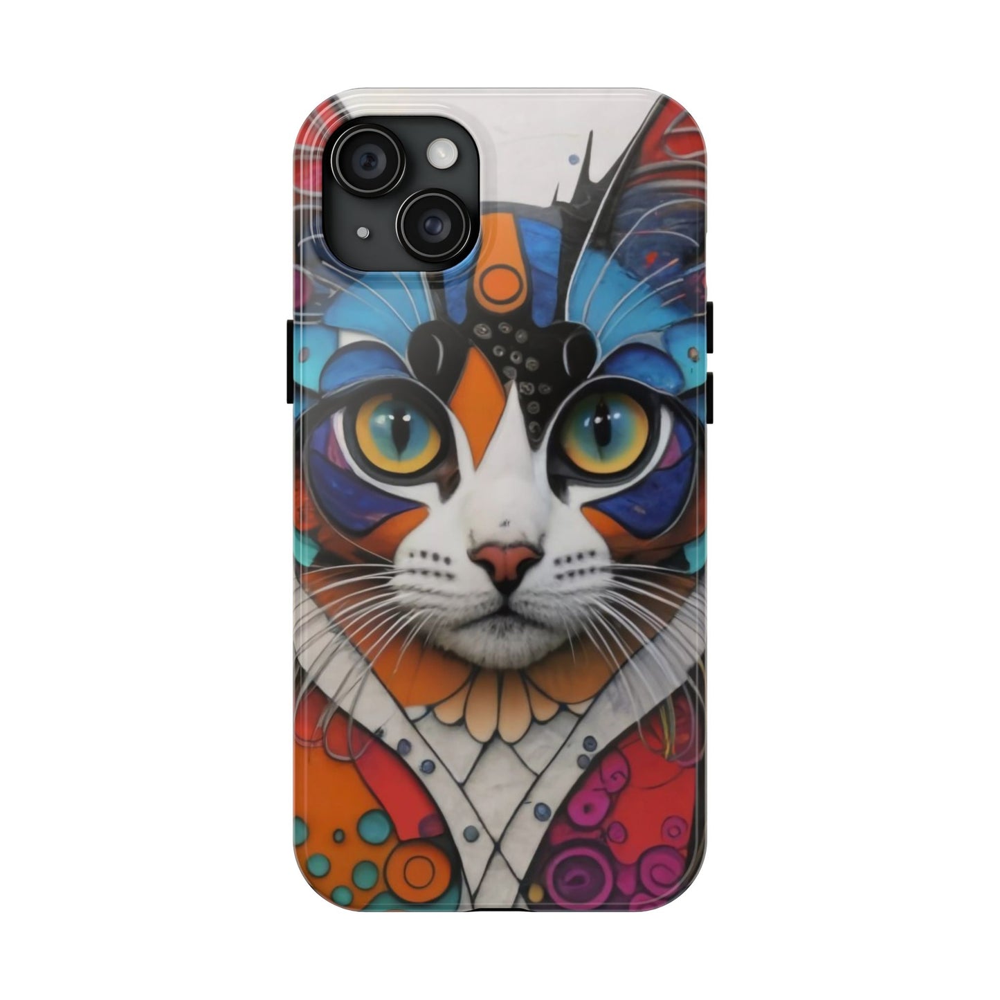 Whimsical Cat Dreamscape Guardian Phone Case