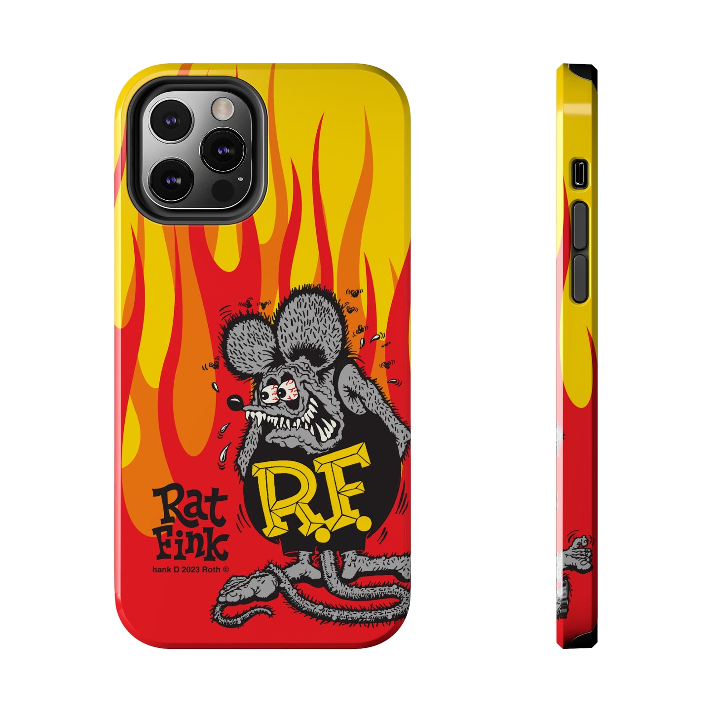 Fink Flames - Red/Yellow - Tough Phone Case