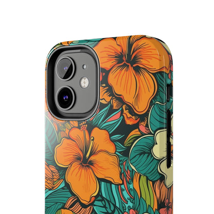 Sunset Tiare - Hawaiian Tough Phone Case