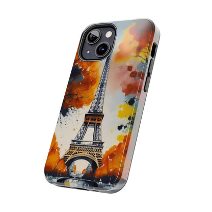 Watercolor Eiffel Twilight Defender Case