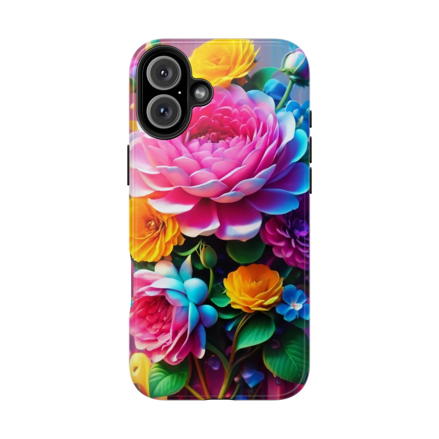 Vibrant Floral Splendor Tough Phone Case