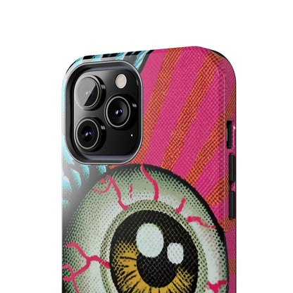 Winged Eye Pop Art Tough iPhone Case