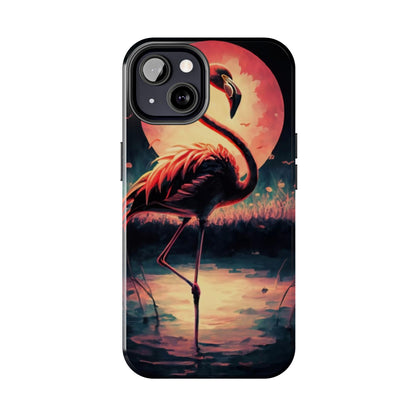 Sunset Flamingo Defender Case