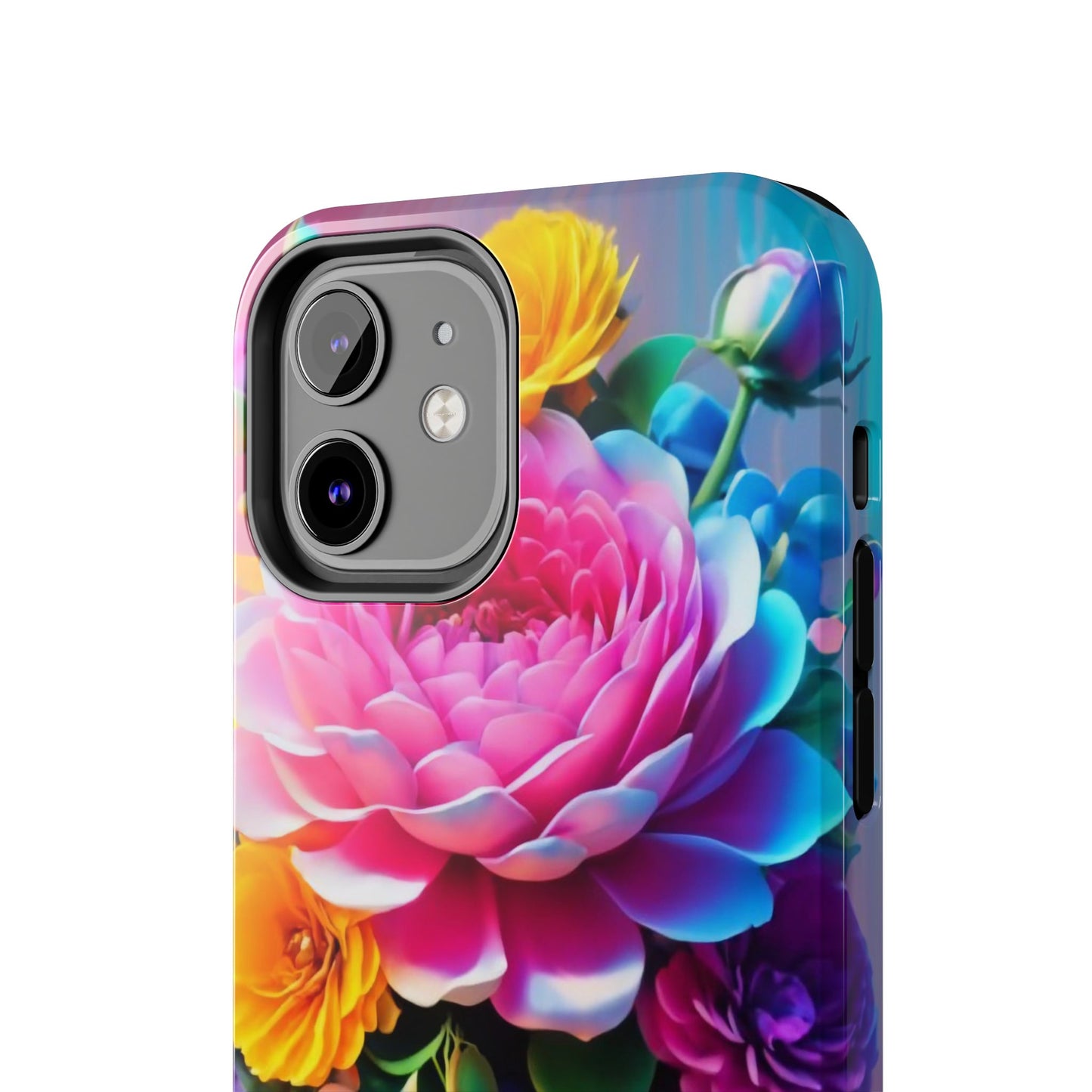 Vibrant Floral Splendor Tough Phone Case