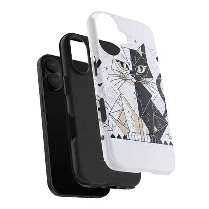 Minimalist Feline Defender Case