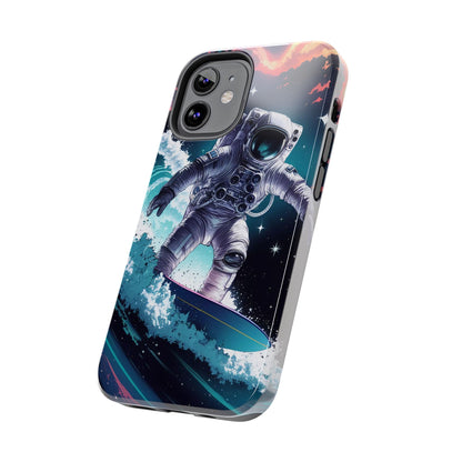 Space Surfer Astronaut Adventure Tough Phone Case